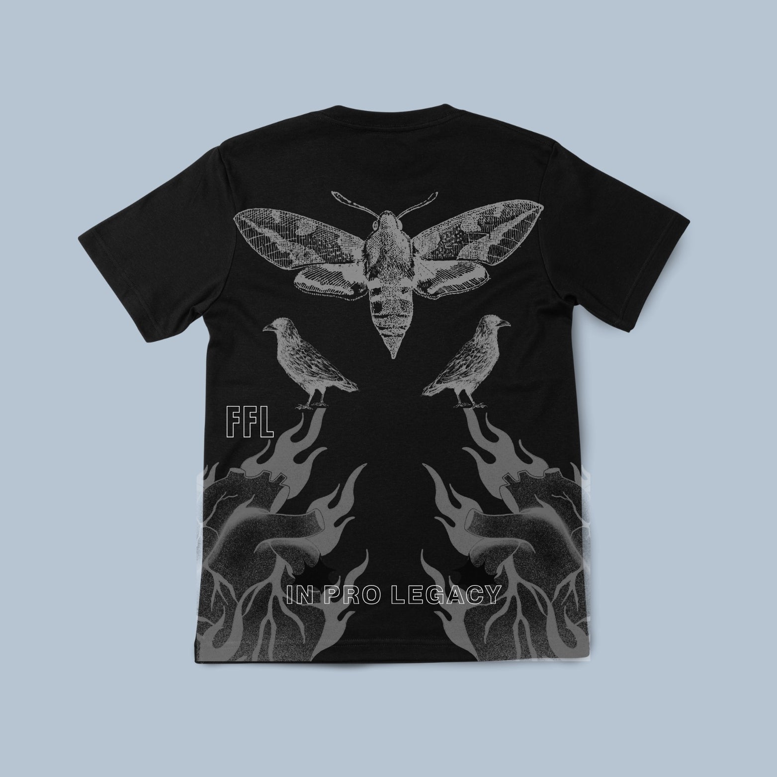 (1 of 100) Rise Of The Warrior "Premium" Tee in Black