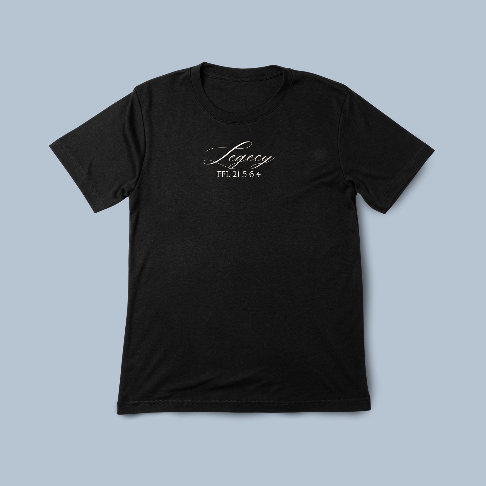 (1 of 100) The Echo Of Greatness "Premium" Tee in Black