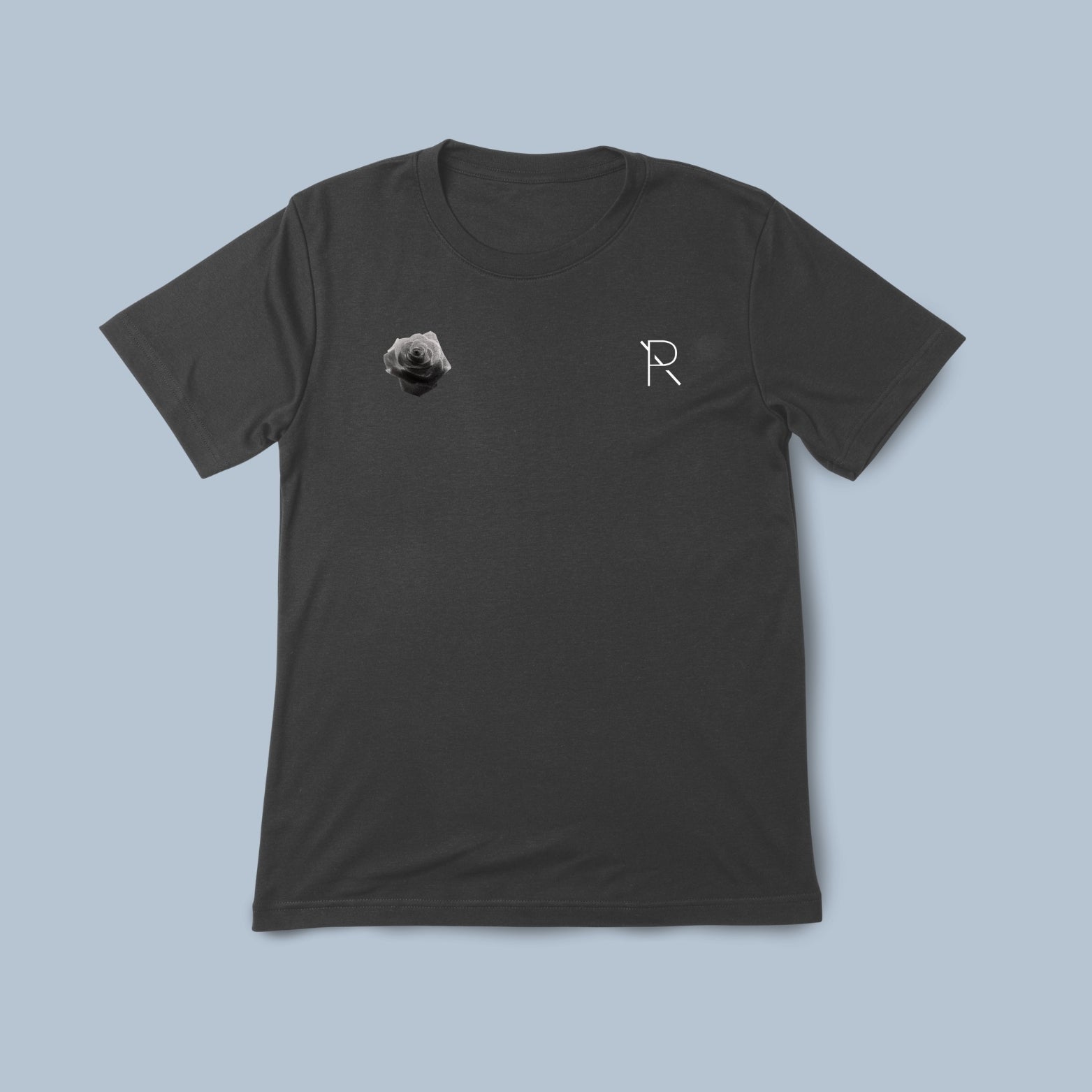 (1 of 100) Black Rose Discipline "Premium" Tee in Gray