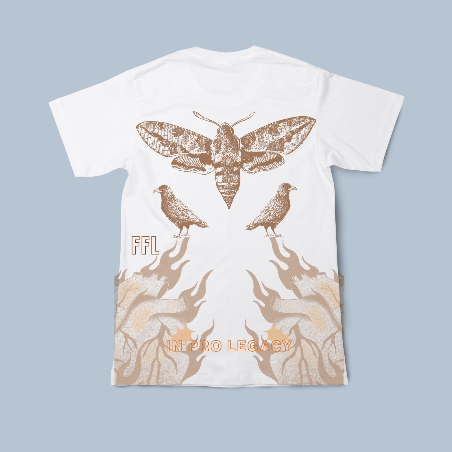 (1 of 100) Rise Of The Warrior "Premium" Tee in White