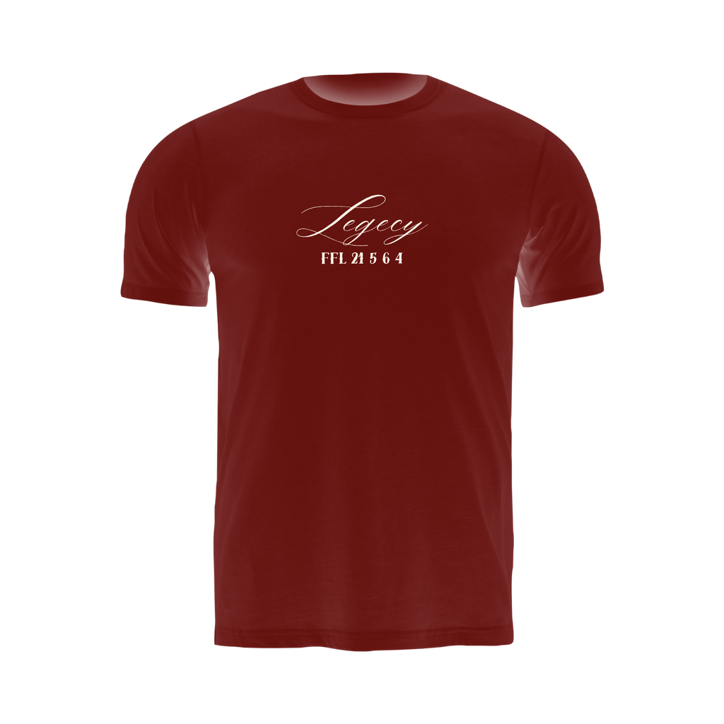 (1 OF 100 FFL) THE ECO OF GREATNESS "EXCLUSIVE" TEE IN DARK RED