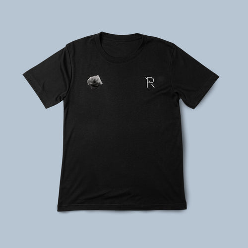(1 of 100) Black Rose Discipline "Premium" Tee in Black