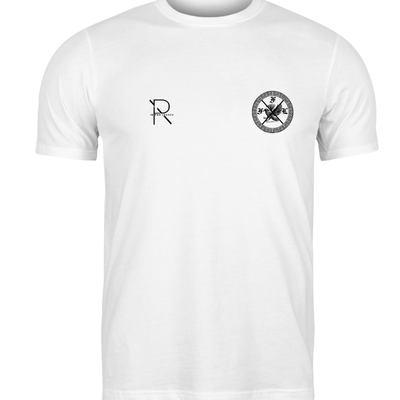 Earned. Not Given - White Cotton T-shirt