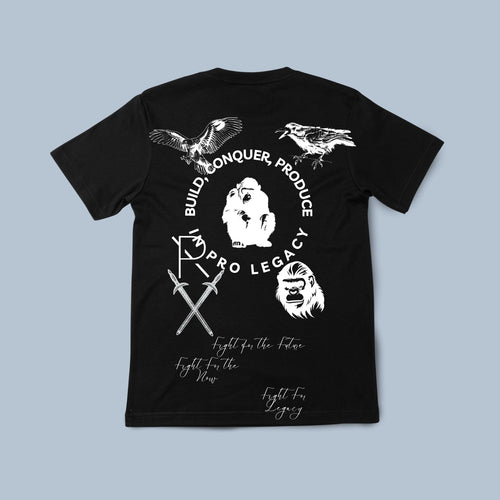 (1 OF 100 FFL) FIGHT FOR LEGACY "EXCLUSIVE" TEE IN BLACK