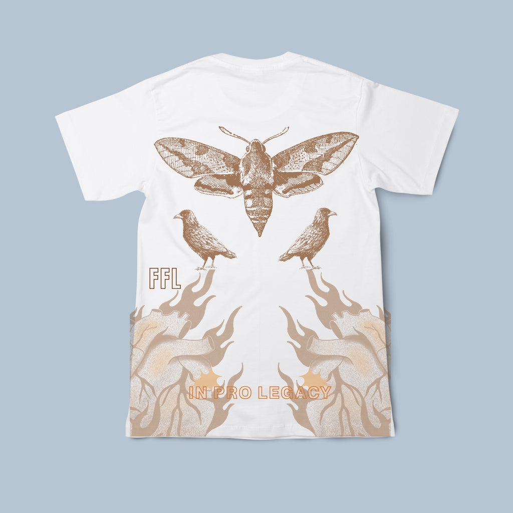 (1 of 100) Rise Of The Warrior "Premium" Tee in White