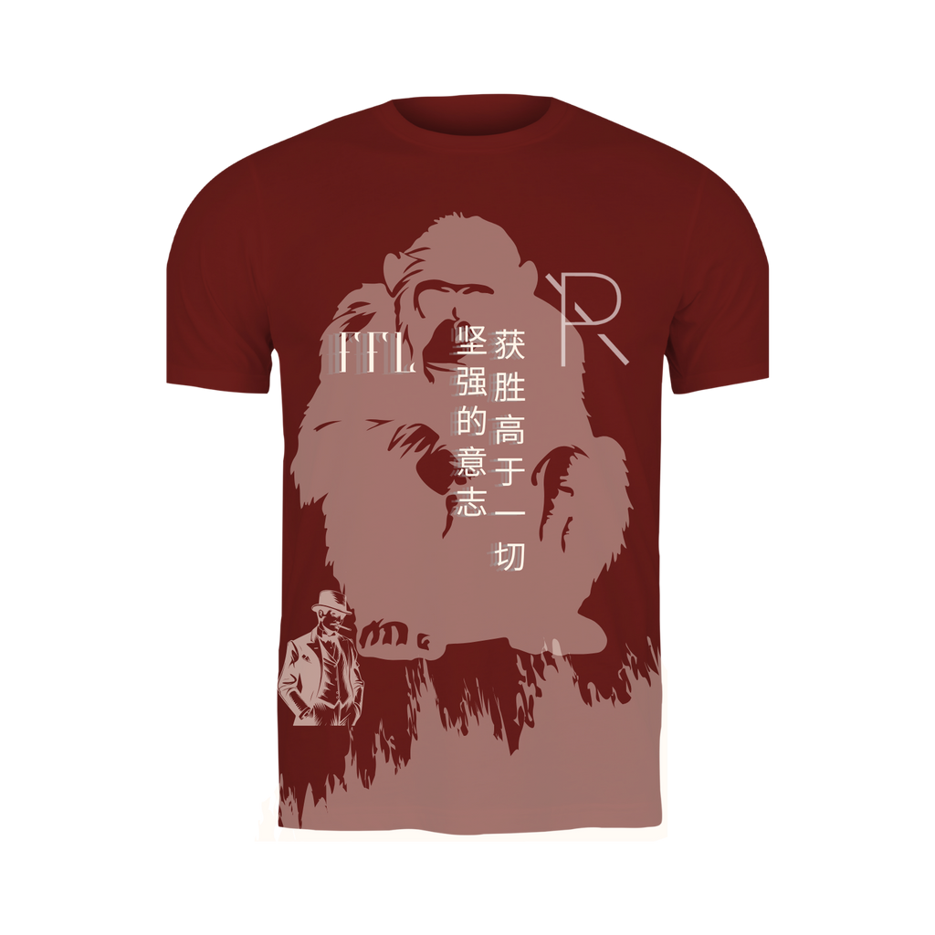 (1 OF 100 FFL) SPOILS OF WAR "EXCLUSIVE" TEE IN DARK RED