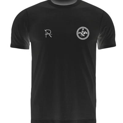 Earned. Not Given - Black Cotton T-shirt