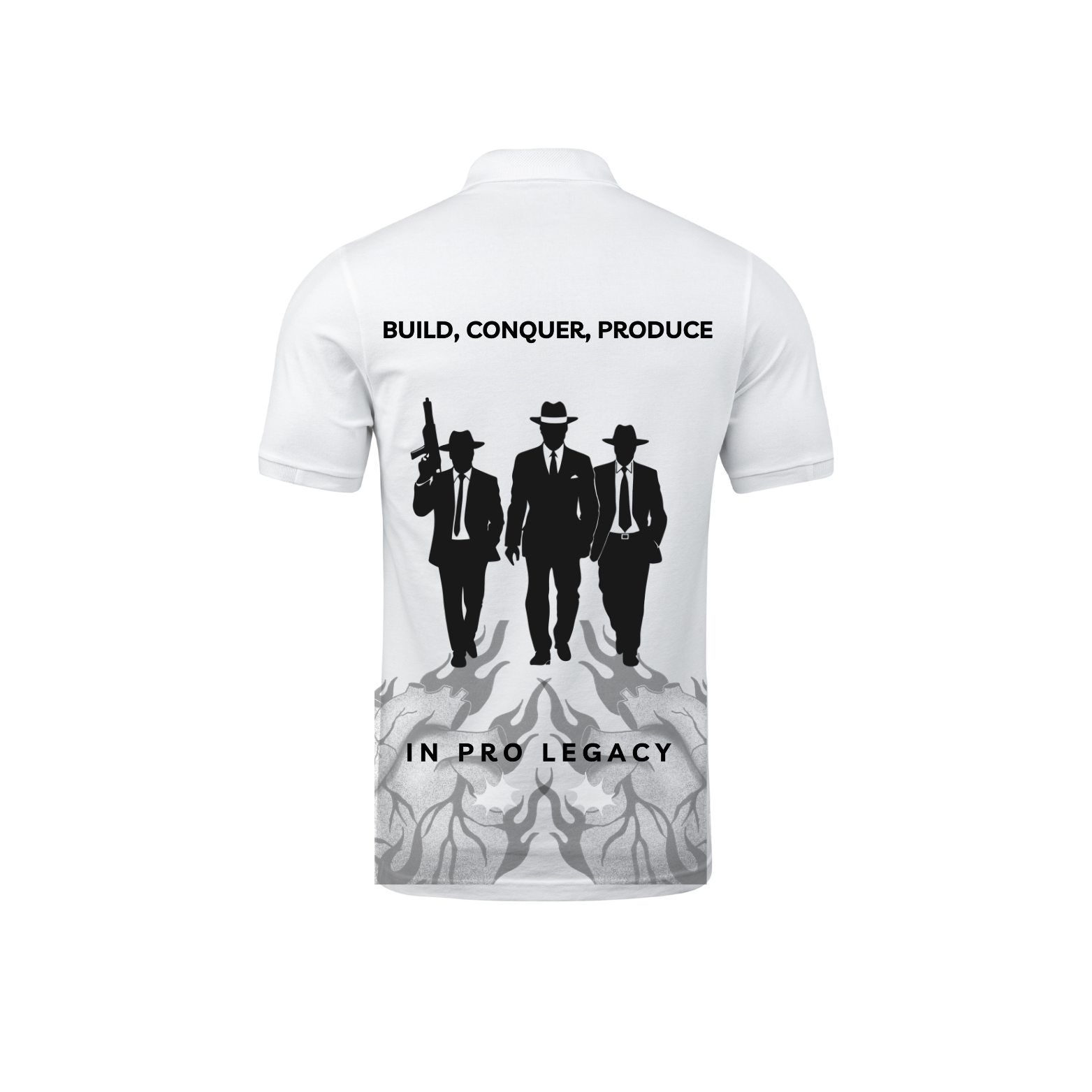 (1 OF 100 FFL) MAFIA BOSS "EXCLUSIVE" TEE IN WHITE